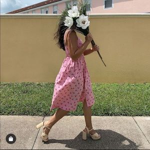 kate spade Dresses - Kate Spade Cherry Poplin Dress SU20 kate spade Dresses - Kate Spade Cherry Poplin Dress SU20